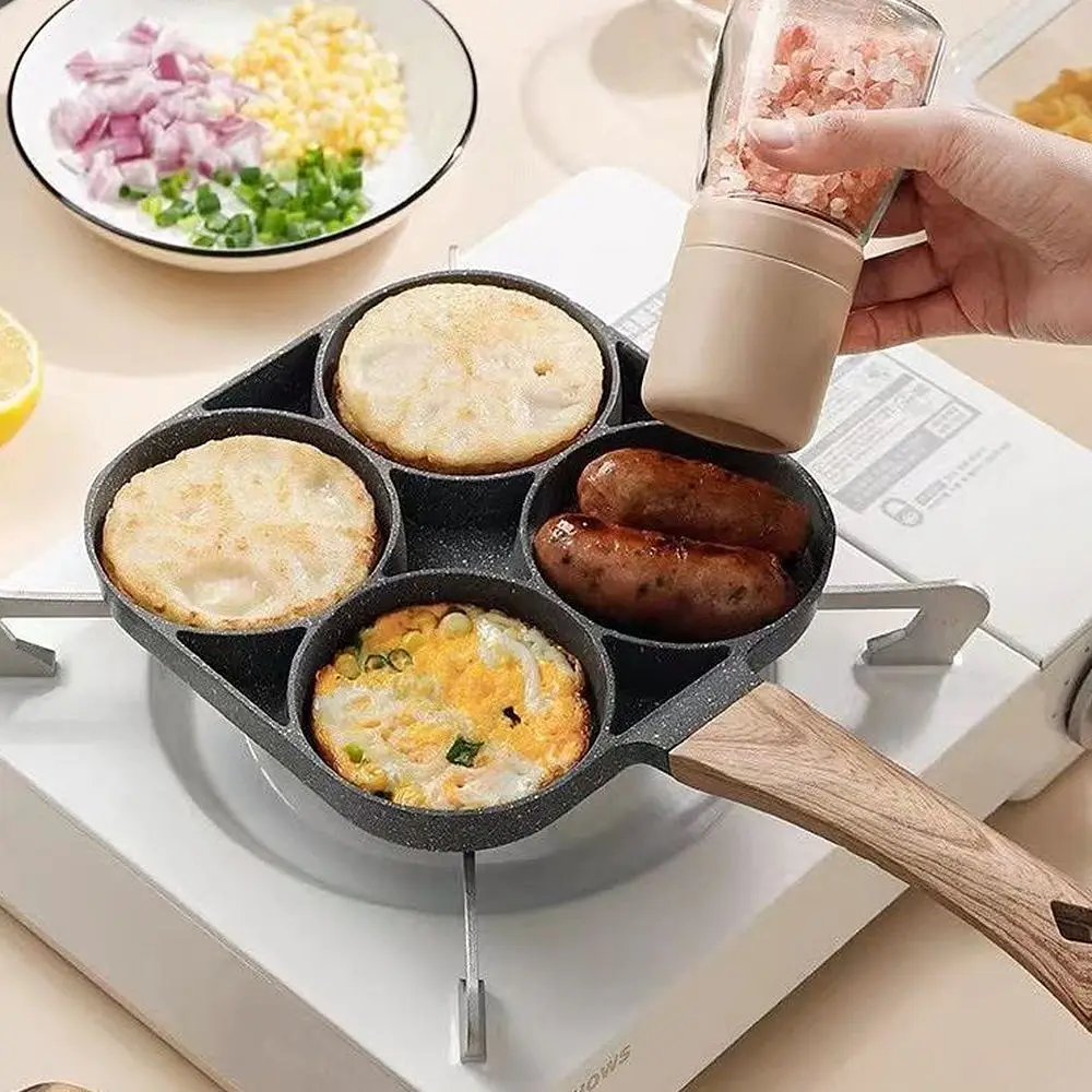 4-Hole Frying Pan