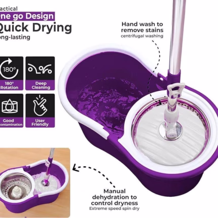 360 Rotating Spin Mop Bucket